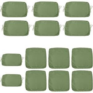 Sage Green Outdoor Accent Seat Cushions - Multipack